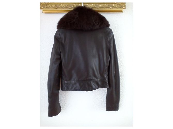 VALENTINO LEDERJACKE Braun - Ansicht 3