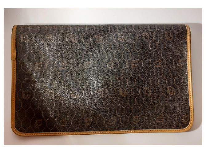 Pochette Christian Dior Monogramma Pelle Nera Nero - vista 2