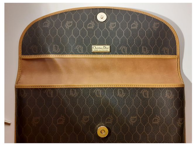 Pochette Christian Dior Monogramma Pelle Nera Nero - vista 3