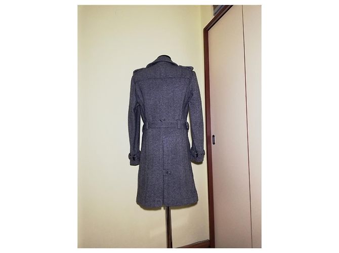 Dolce & Gabbana Men's Grey Wool Coat - view 2
