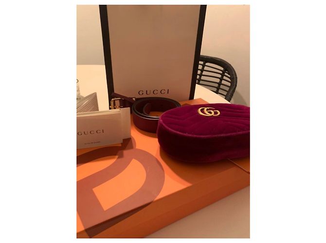 Marsupio Marmont Gucci Prugna - vista 2
