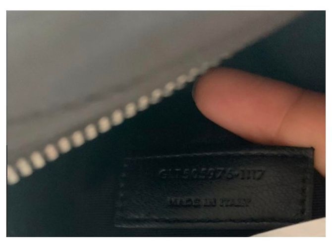 Yves Saint Laurent Lou Gürteltasche Grau Leder - Ansicht 5