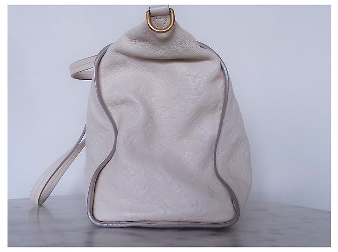 Lumineuse Borsa GM LOUIS VUITTON Luminous Empreinte Beige - vista 3
