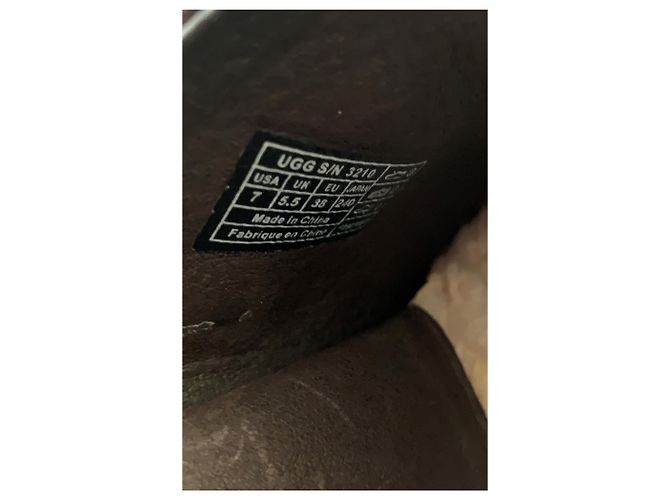 Ugg Zoccoli in camoscio marrone - vista 6