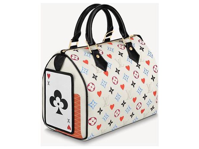 Speedy Louis Vuitton Schnelle Tasche 25cm Spiel an Mehrfarben - Ansicht 2