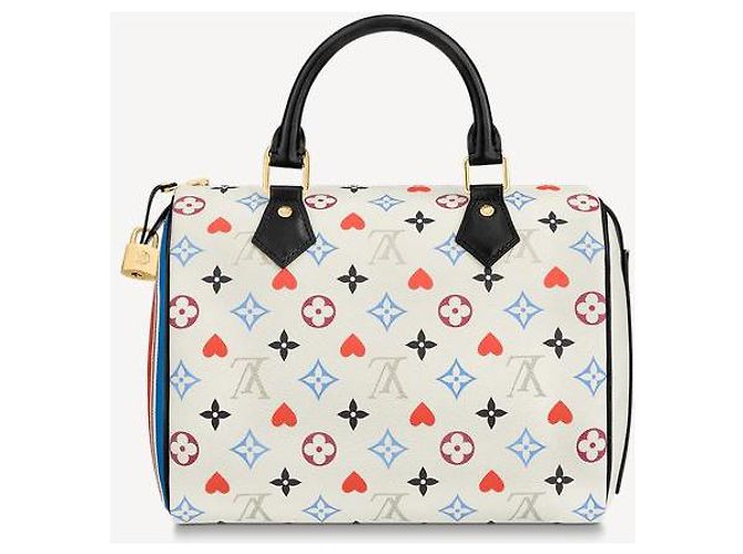 Speedy Louis Vuitton Schnelle Tasche 25cm Spiel an Mehrfarben - Ansicht 4