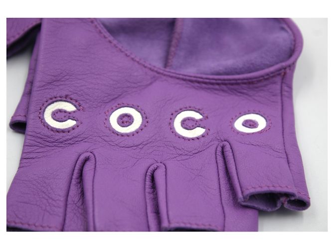 Chanel 2019 Runway Collection Handschuh Lila - Ansicht 4