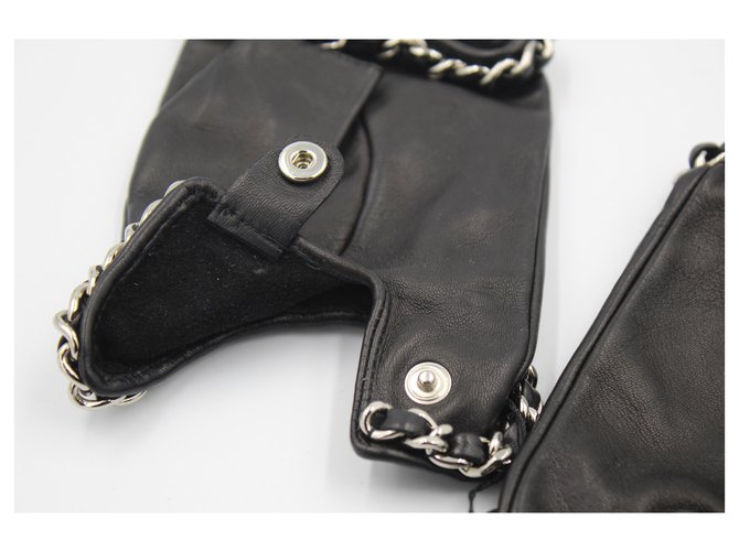 Chanel 2019 Runway Collection Handschuhe Schwarz - Ansicht 2