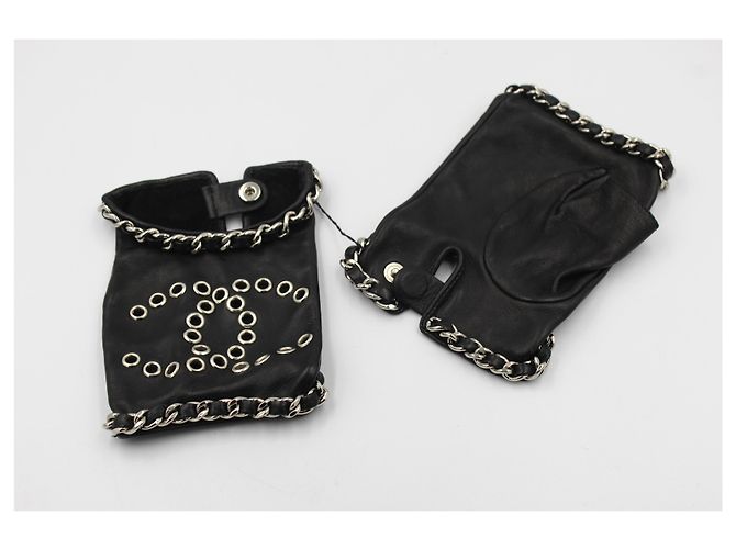 Chanel 2019 Runway Collection Handschuhe Schwarz - Ansicht 4