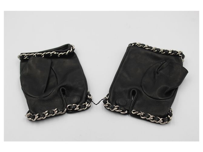 Chanel 2019 Runway Collection Handschuhe Schwarz - Ansicht 5