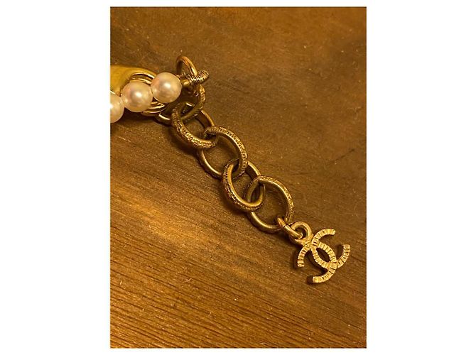 Chanel Collares largos Blanco roto - vista 9