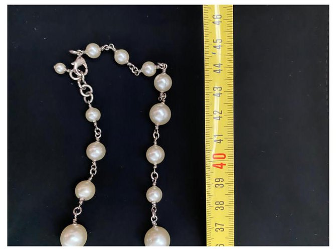 Chanel Collares Crema - vista 3