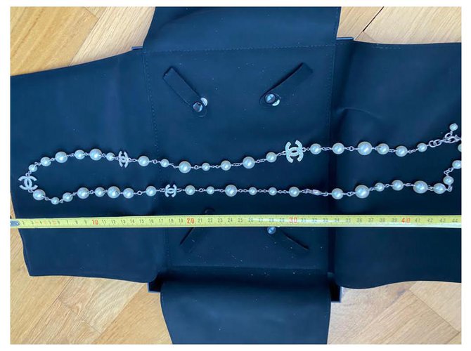 Chanel Collares Crema - vista 4