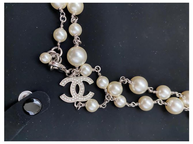 Chanel Collares Crema - vista 5