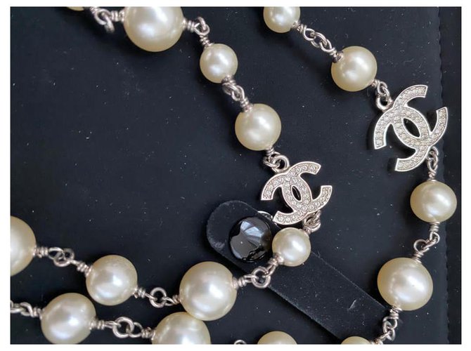 Chanel Collares Crema - vista 6