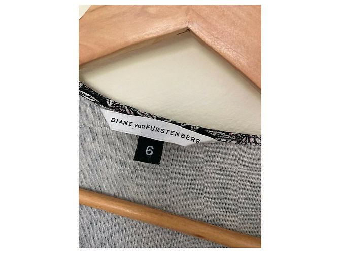 Diane Von Furstenberg DvF Vintage Wickelkleid Mehrfarben - Ansicht 3