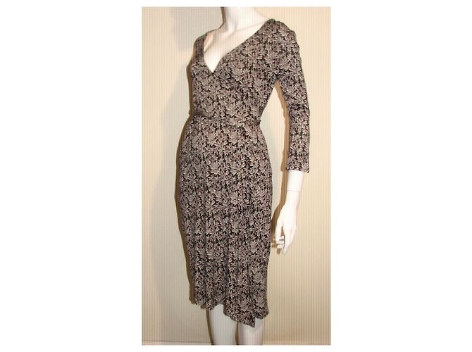 Diane Von Furstenberg DvF Vintage Wickelkleid Mehrfarben - Ansicht 4