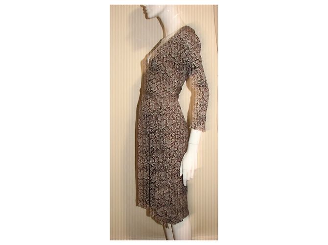 Diane Von Furstenberg DvF Vintage Wickelkleid Mehrfarben - Ansicht 7