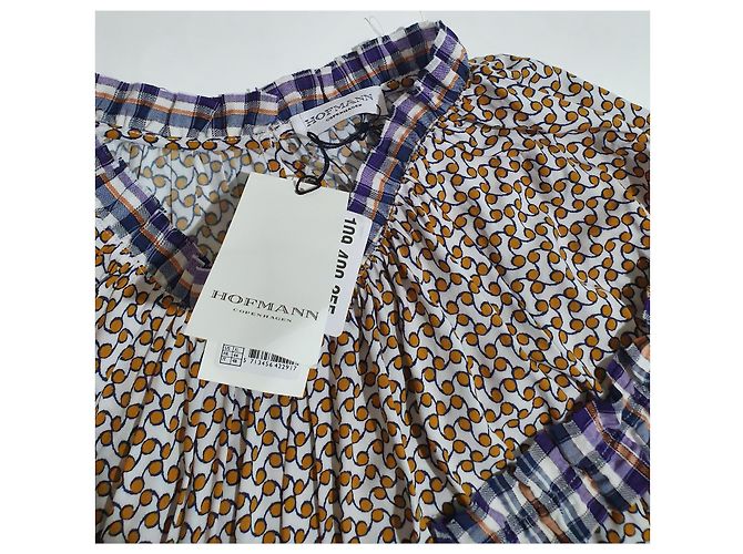 Autre Marque Hofmann Copenhagen Viskose Bluse XL Mehrfarben - Ansicht 2