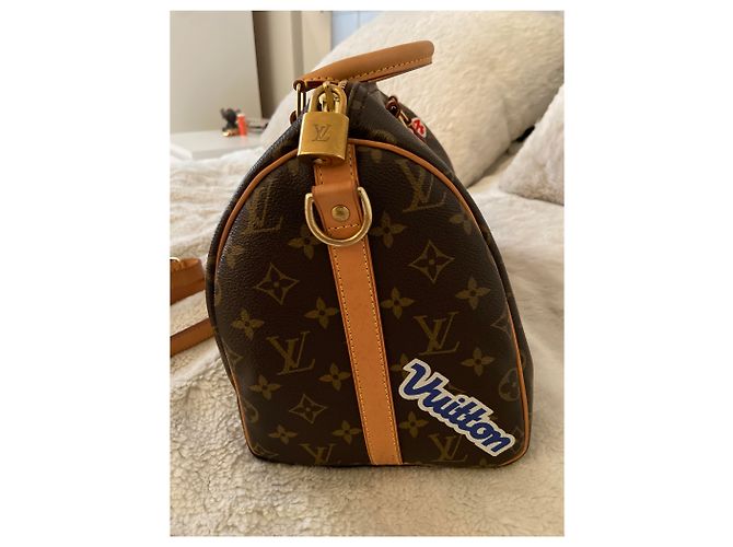 Speedy Borsa veloce 30cm Louis Vuitton edizione limitata Multicolore - vista 3