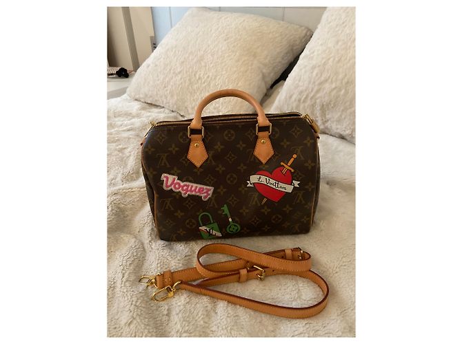 Speedy Borsa veloce 30cm Louis Vuitton edizione limitata Multicolore - vista 6
