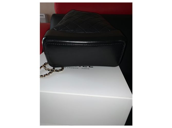 Chanel Gabrielle Rucksack Schwarz - Ansicht 4