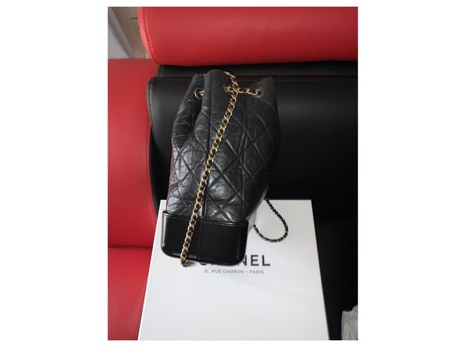 Chanel Gabrielle Rucksack Schwarz - Ansicht 6