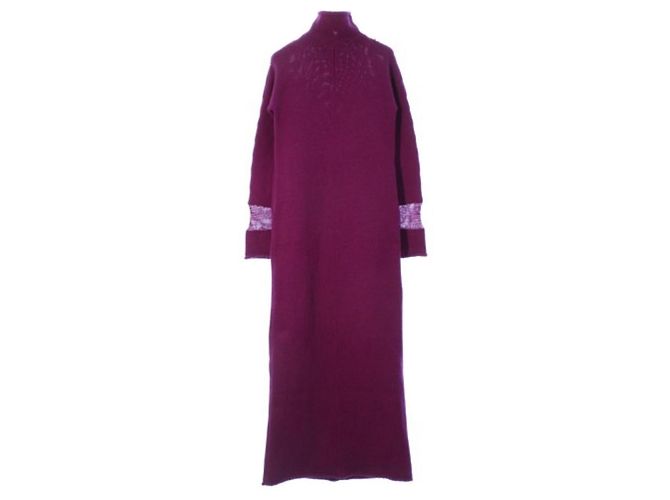 Yohji Yamamoto Maxi abito in lana - vista 2