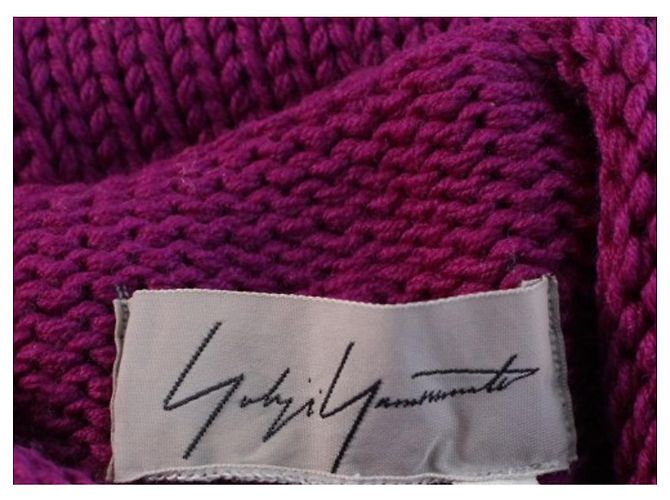 Yohji Yamamoto Maxi abito in lana - vista 3