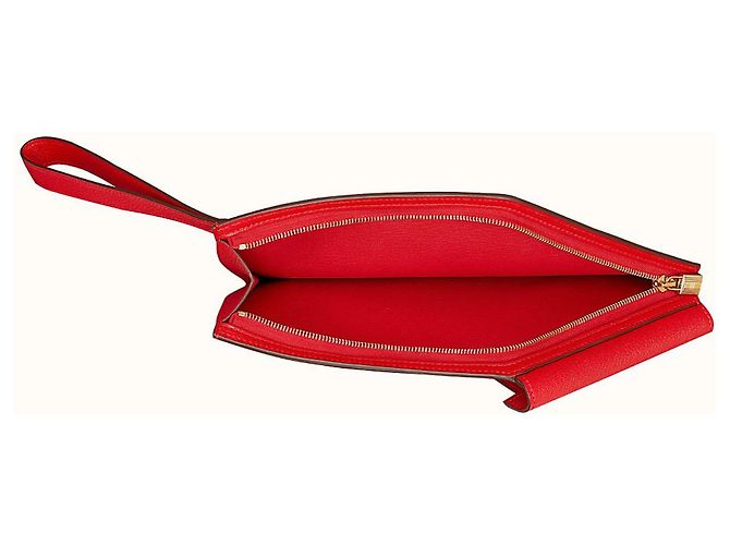 Hermès Borsa piccola Kelly Pocket To Go Rosso - vista 2