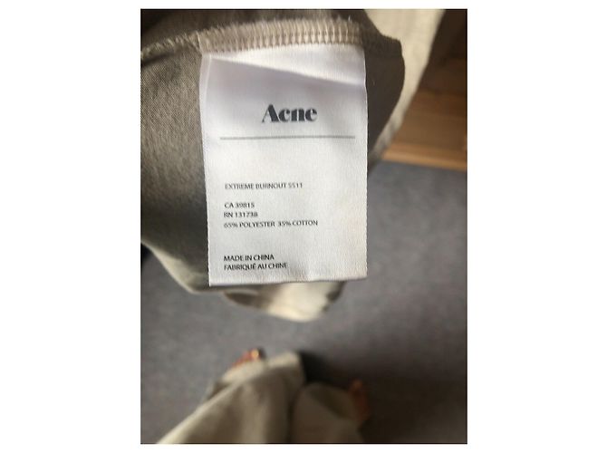 Acne Extremes Burnout-Kleid Akne Beige - Ansicht 6