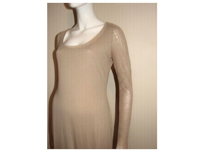 Acne Extremes Burnout-Kleid Akne Beige - Ansicht 7
