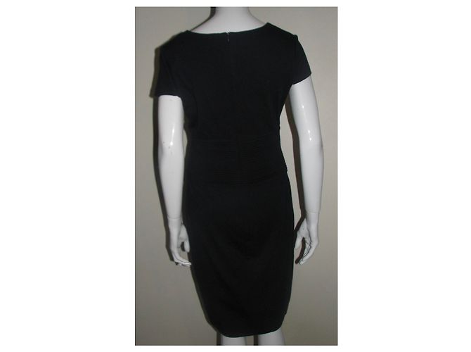 Escada Kleid Dunkelblau Viskose Marineblau - Ansicht 4
