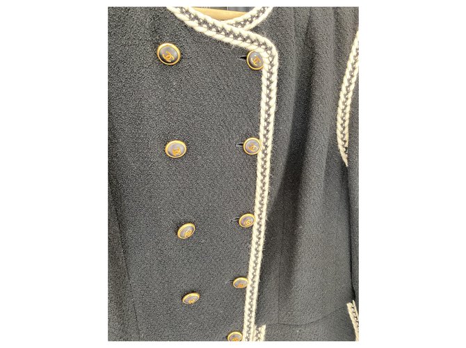 Chanel Chaquetas Negro Blanco - vista 2