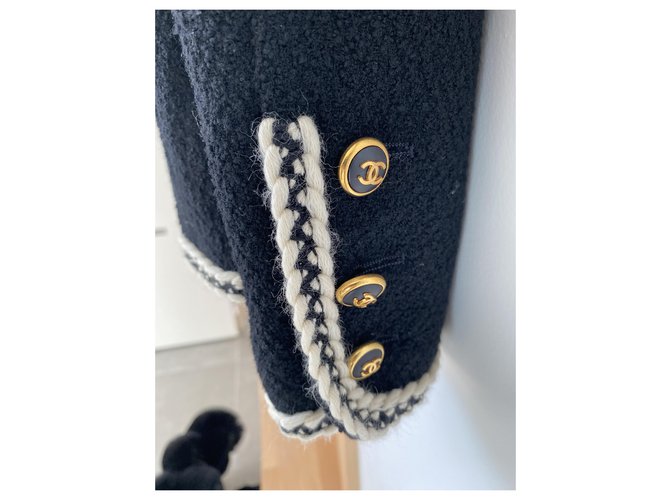 Chanel Chaquetas Negro Blanco - vista 4