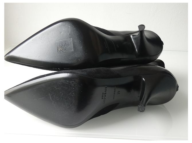 Stivaletti Givenchy in pelle e camoscio nero Taglia 41 - vista 11