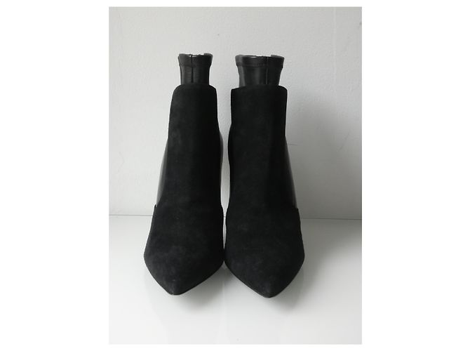 Stivaletti Givenchy in pelle e camoscio nero Taglia 41 - vista 13