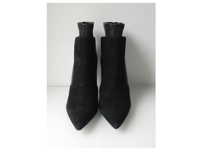 Stivaletti Givenchy in pelle e camoscio nero Taglia 41 - vista 9