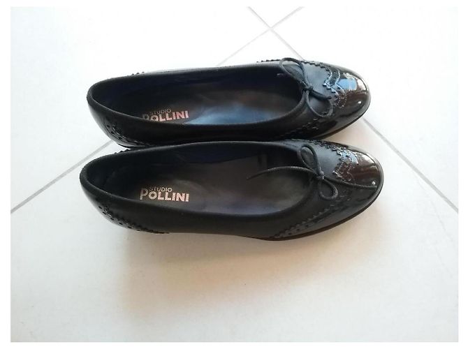 Studio Pollini BALLET GRAN CUÑA BAJA POLLINI Negro - vista 7
