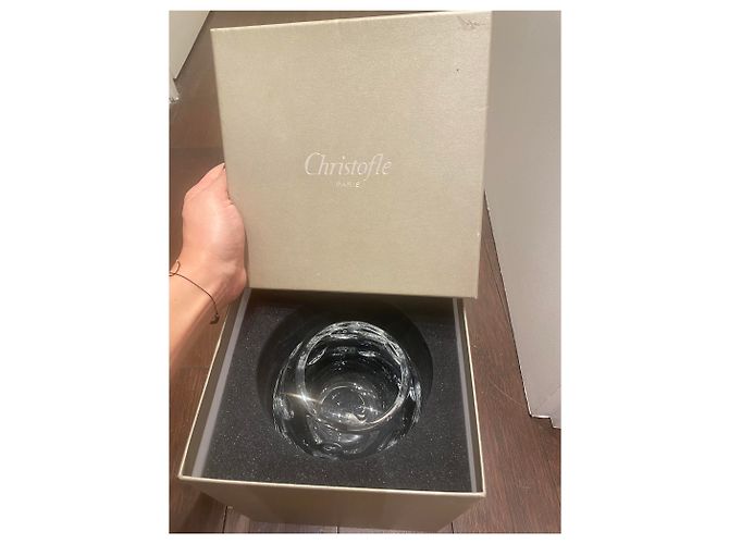 Christofle crystal vase White - view 8