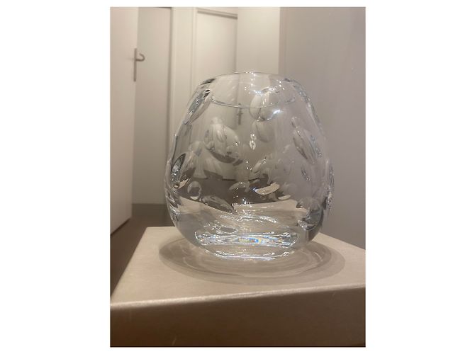 Christofle crystal vase White - view 9