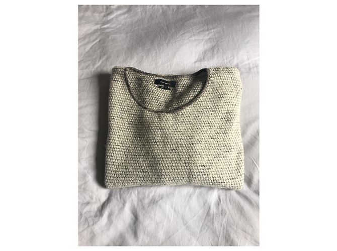 Suéter Isabel Marant de lana beige - vista 4