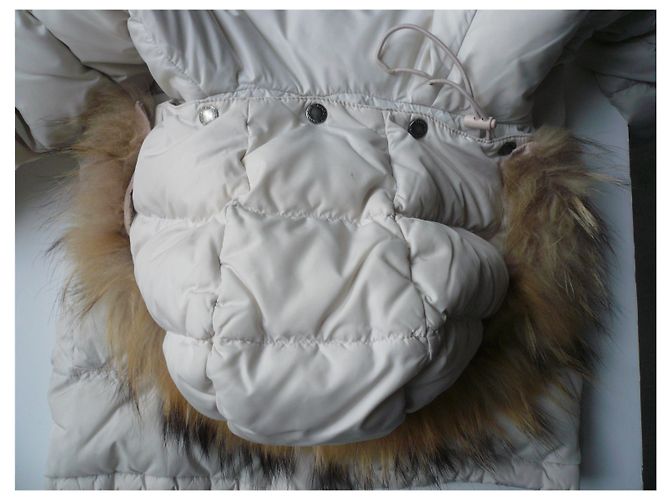 BONPOINT Hellrosa lange Daunenjacke 3 ans Pink - Ansicht 6