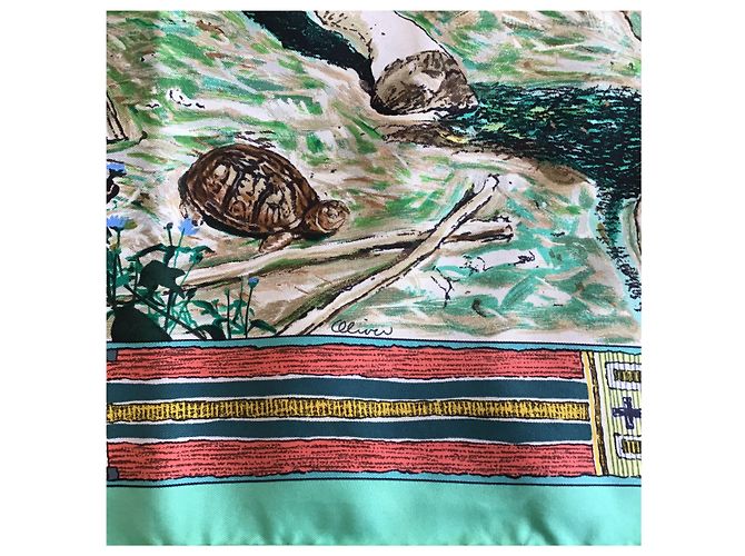 Hermès Las plumas del oeste Multicolor - vista 12