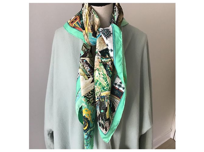 Hermès Las plumas del oeste Multicolor - vista 4