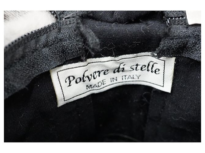 Autre Marque Borsa da sera in visone grigio Italia - vista 3