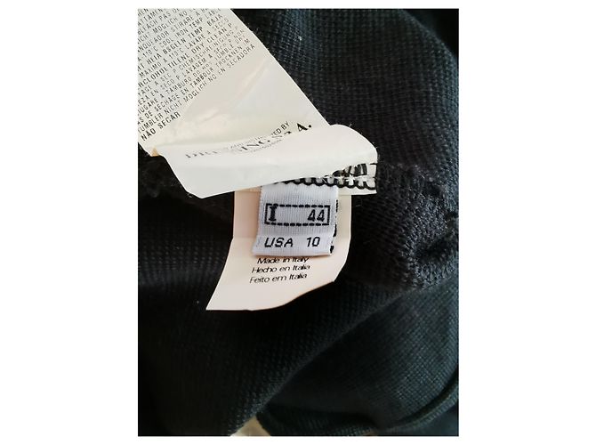 Roberto Cavalli Wollkleid Schwarz - Ansicht 7