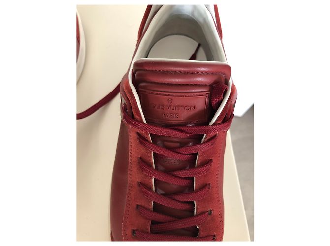 Louis Vuitton Sneakers Rouge - vue 6