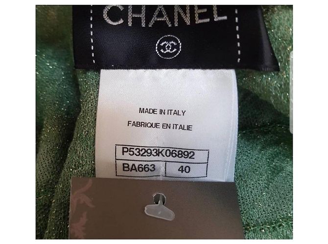 Crociera Chanel Parigi Seul 2016 Camicetta superiore verde - vista 6