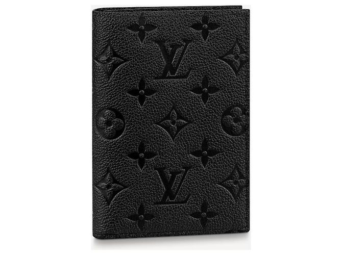 Louis Vuitton Funda para pasaporte LV nueva Negro - vista 2